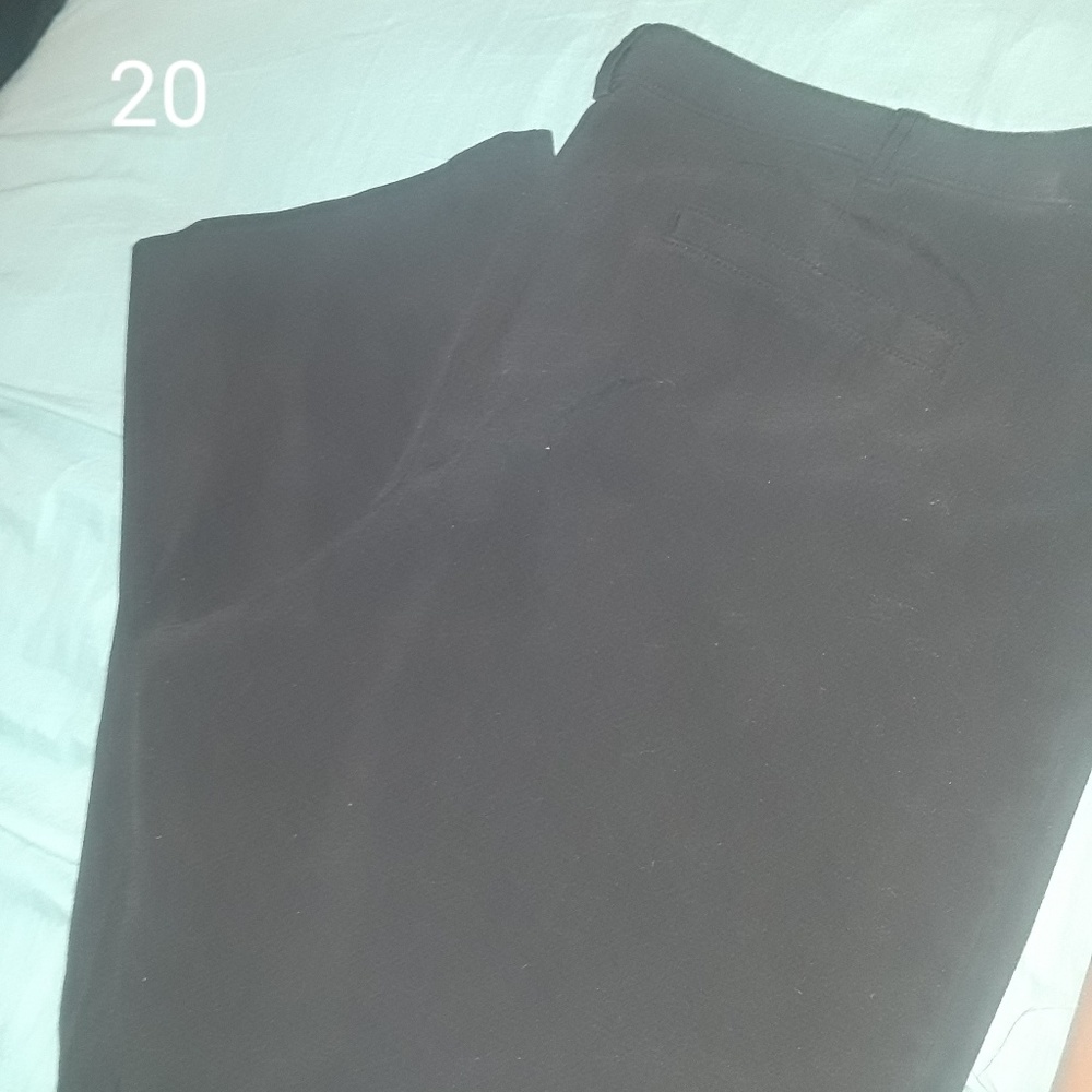 Dress slacks.
